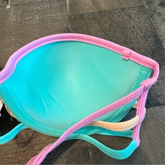 NWOT Shade & Shore Push-up Bikini Top - Picture 8 of 9
